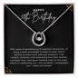 Happy 50th Birthday Necklace Gift