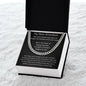 Grandson - Heart of Every Warrior - Cuban Link Chain