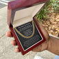 Grandson - Heart of Every Warrior - Cuban Link Chain