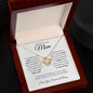 To My Loving Mom - You're My First Refuge - Love Knot Necklace