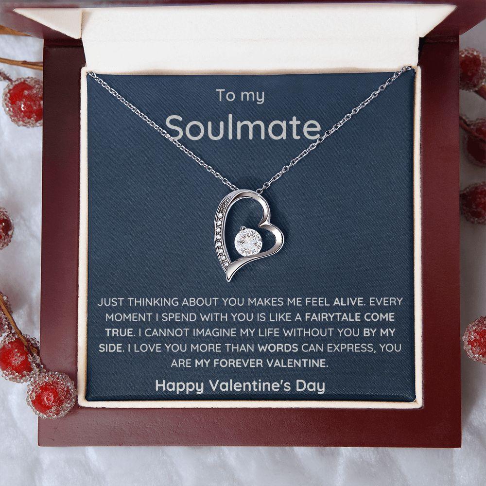 Forever Love Necklace | Valentine's Day Gift | For Soulmate, Wife - Pendant Republic