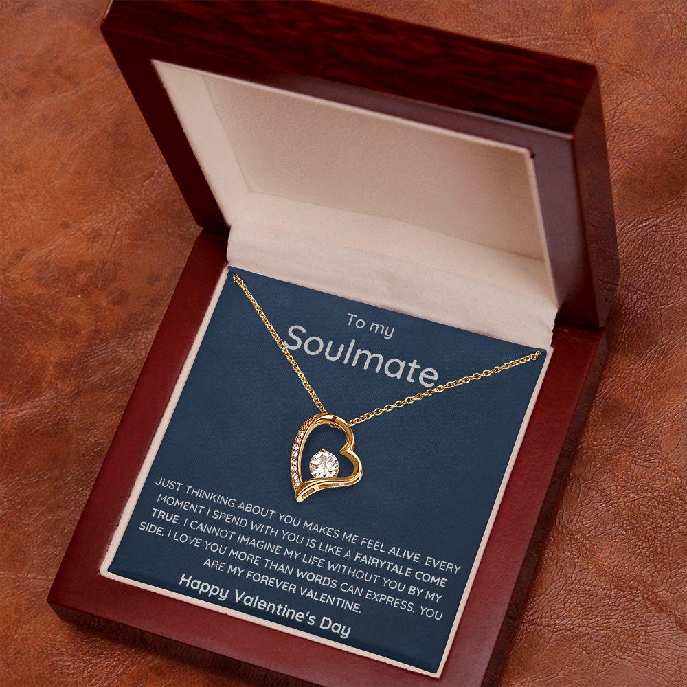 Forever Love Necklace | Valentine's Day Gift | For Soulmate, Wife - Pendant Republic