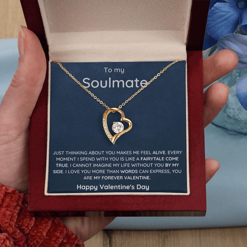 Forever Love Necklace | Valentine's Day Gift | For Soulmate, Wife - Pendant Republic