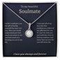 To My Soulmate | Eternal Hope Necklace | Valentine's Day Gift - Pendant Republic