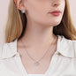 To My Dear Daughter - Love Knot Earring & Necklace Set - Pendant Republic