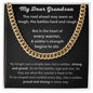 Grandson - Heart of Every Warrior Link Chain - Pendant Republic