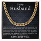My Husband - Epitome of Romance - Cuban Link Chain - Pendant Republic
