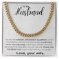 Husband - Beyond Lucky - Cuban Link Chain - Pendant Republic