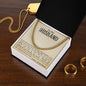 Husband - Everything in Me - Cuban Link Chain - Pendant Republic