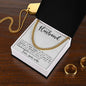 Husband - Forever Thankful - Cuban Link Chain - Pendant Republic