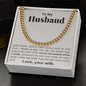 Husband - You're the Armor - Cuban Link Chain - Pendant Republic