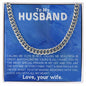 Husband - Epitome of Everything - Cuban Link Chain - Pendant Republic