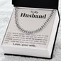 Husband - You're the Armor - Cuban Link Chain - Pendant Republic