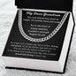 Grandson - Heart of Every Warrior Link Chain - Pendant Republic