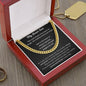 My Dear Son - Heart of Every Warrior Cuban Link Chain - Pendant Republic