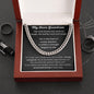 Grandson - Heart of Every Warrior Link Chain - Pendant Republic
