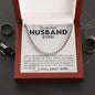 Husband - Purpose of Existence - Cuban Link Chain - Pendant Republic