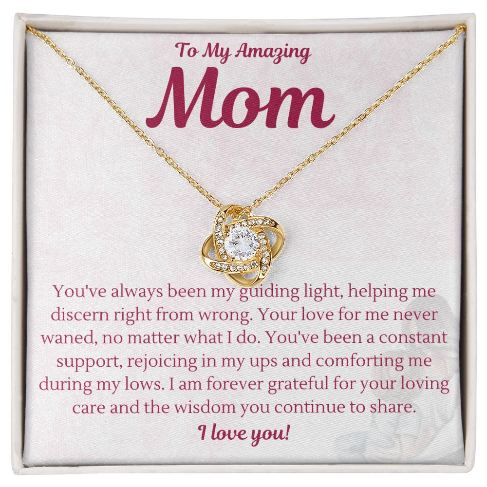 Mother | Guiding Light | Love Knot Necklace