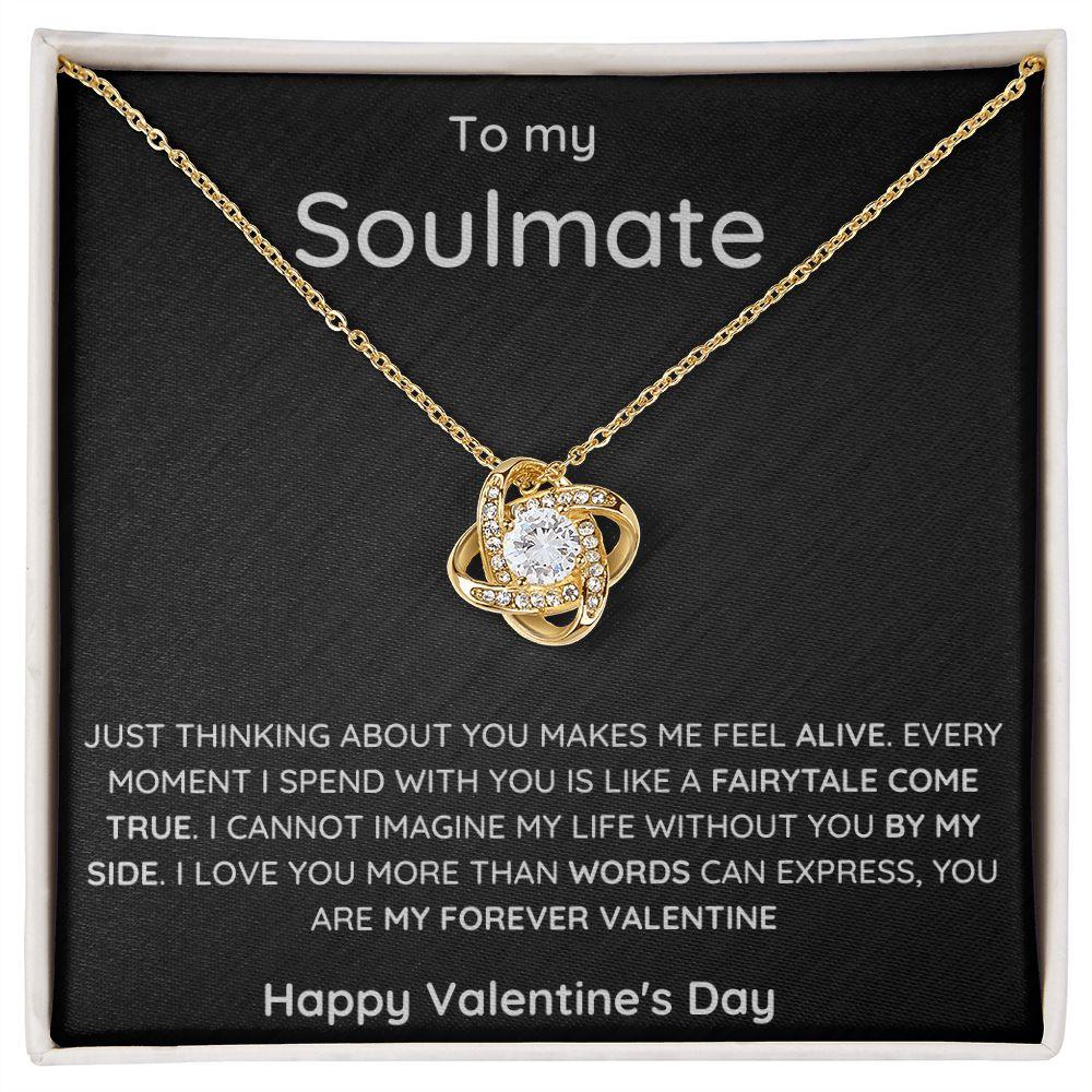 Love Knot Necklace | Valentine's Day Gift | From Husband, Boyfriend - Pendant Republic