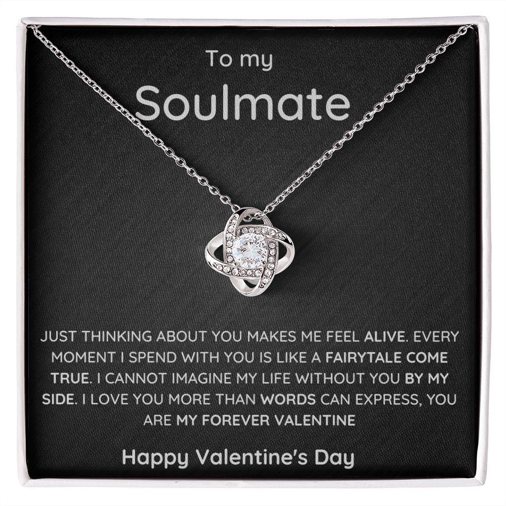Love Knot Necklace | Valentine's Day Gift | From Husband, Boyfriend - Pendant Republic