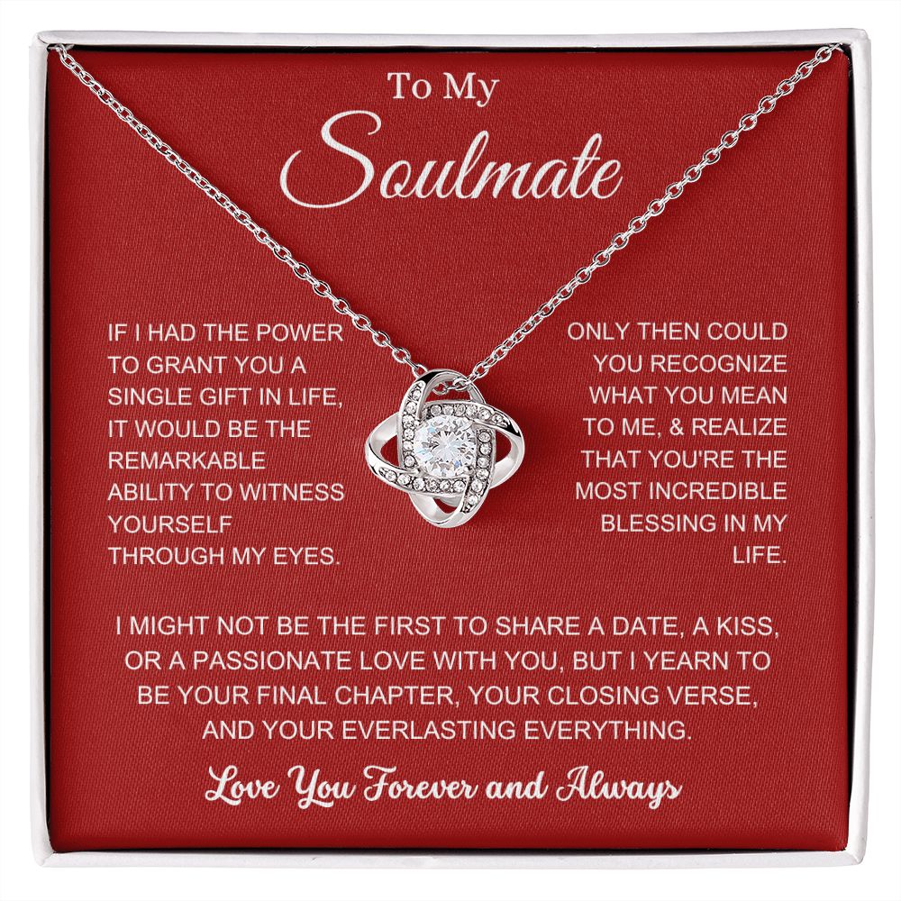 Soulmate | Love Knot Necklace