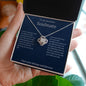 To My Soulmate | Love Knot Necklace | Valentine's Day Gift - Pendant Republic