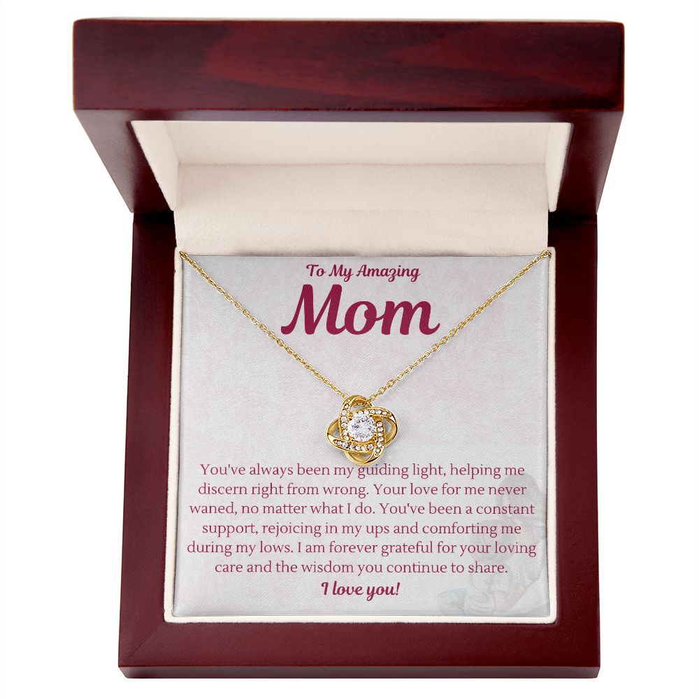 Mother | Guiding Light | Love Knot Necklace