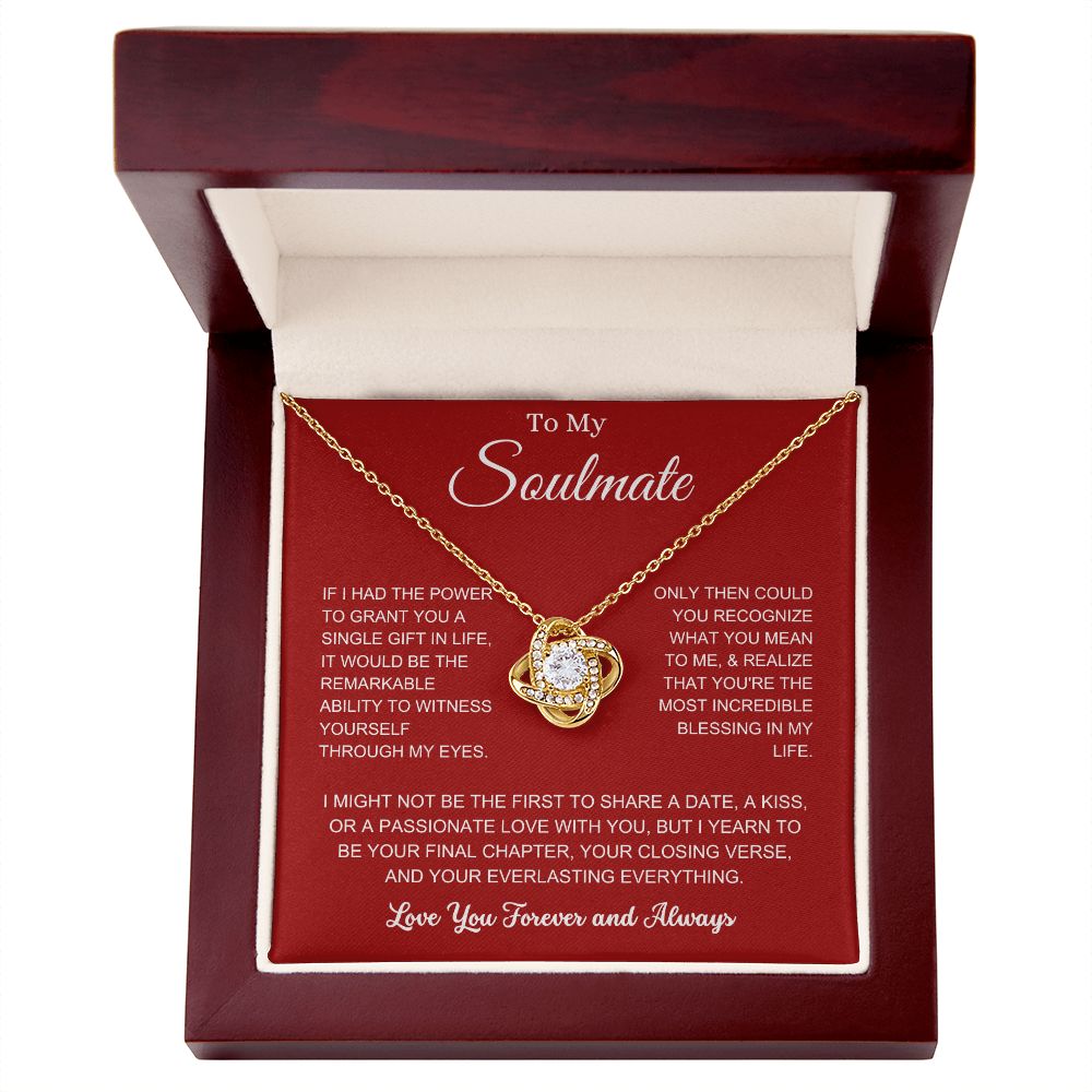 Soulmate | Love Knot Necklace