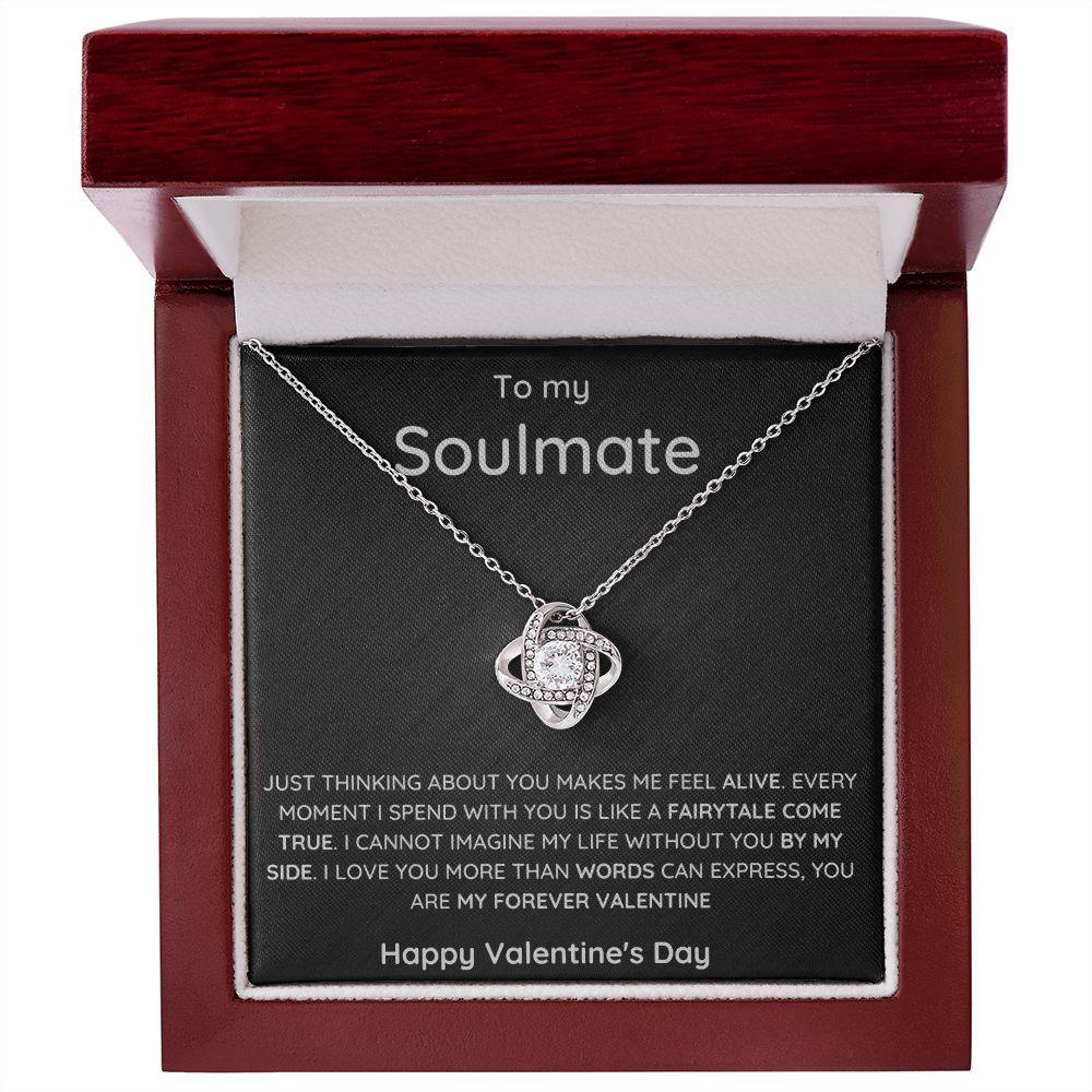 Love Knot Necklace | Valentine's Day Gift | From Husband, Boyfriend - Pendant Republic