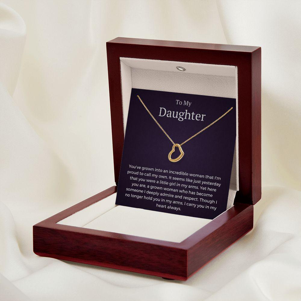 To My Daughter - Incredible Woman - Pendant Republic