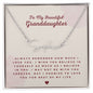 Signature Name Necklace for Granddaughter