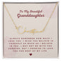 Signature Name Necklace for Granddaughter