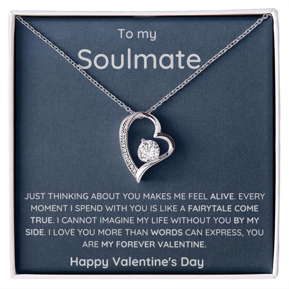 Forever Love Necklace | Valentine's Day Gift | For Soulmate, Wife - Pendant Republic
