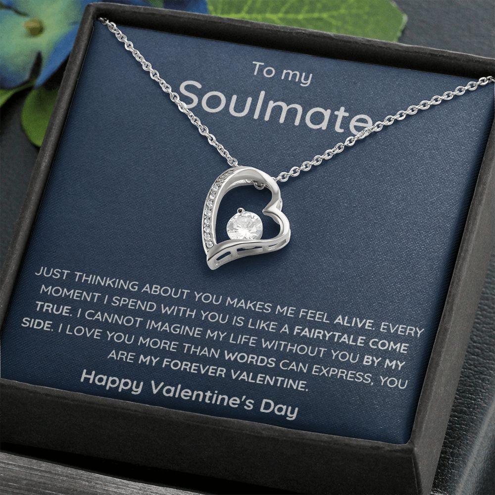 Forever Love Necklace | Valentine's Day Gift | For Soulmate, Wife - Pendant Republic