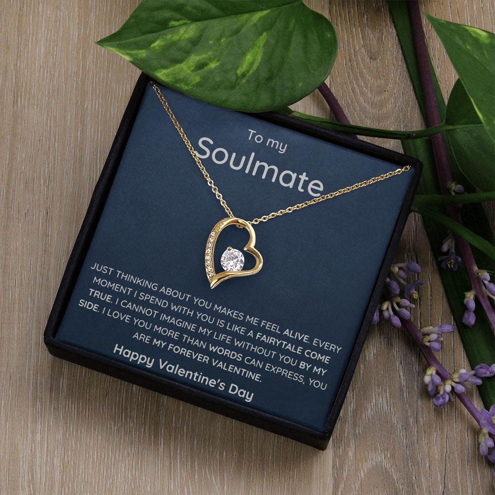 Forever Love Necklace | Valentine's Day Gift | For Soulmate, Wife - Pendant Republic