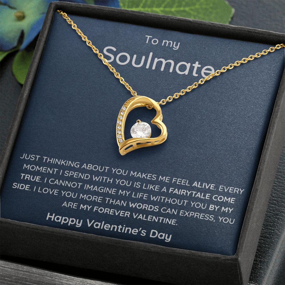 Forever Love Necklace | Valentine's Day Gift | For Soulmate, Wife - Pendant Republic