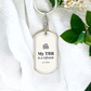 My TBR Graphic Dog Tag Keychain