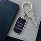 Customized Emotionally Attached to Fictional Men Keychain | Dark Romance Gift