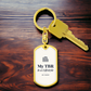 My TBR Graphic Dog Tag Keychain