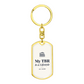 My TBR Graphic Dog Tag Keychain