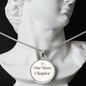 One More Chapter Pendant | Bookworm Gift for Book Lovers