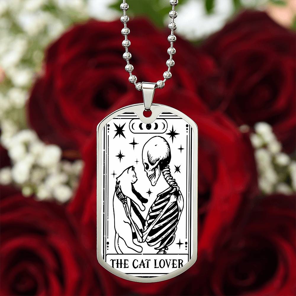 Tarot Card Necklace | The Cat Lover