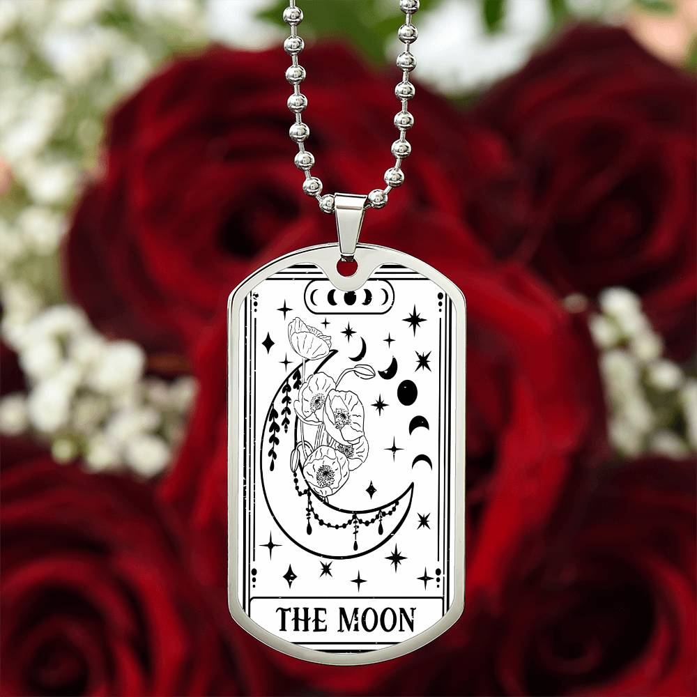 Tarot Card Necklace | The Moon