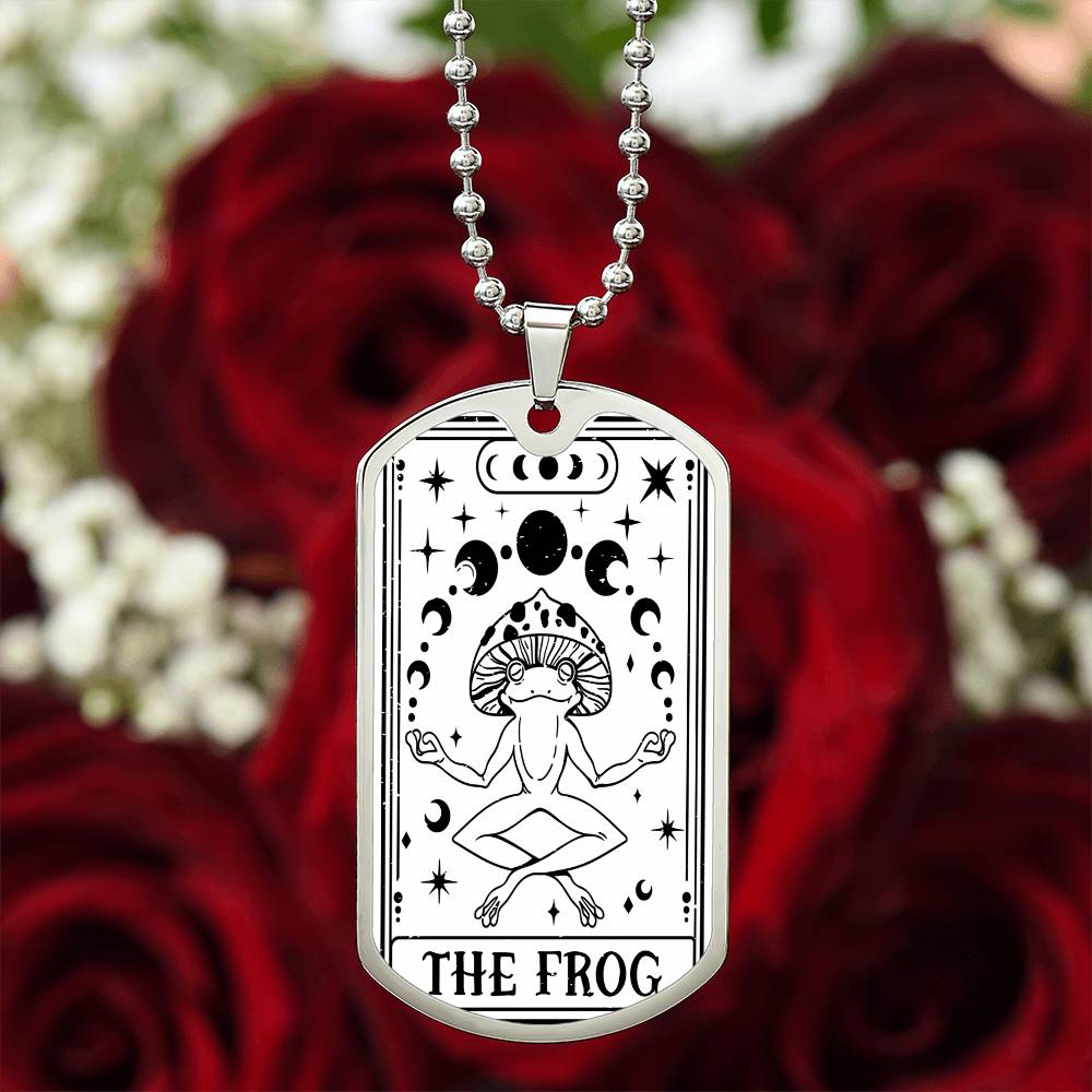 Tarot Card Necklace | The Frog