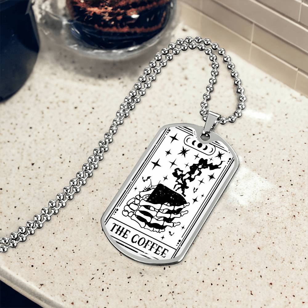 Tarot Card Necklace | The Coffee