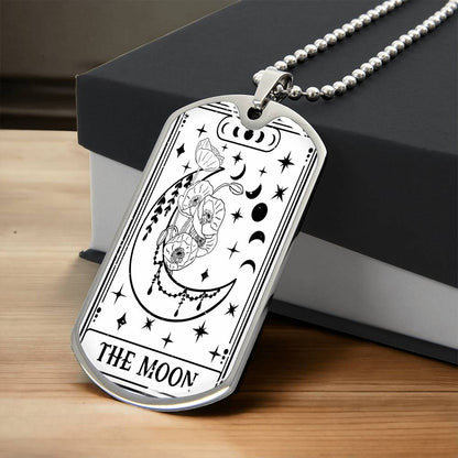 Tarot Card Necklace | The Moon