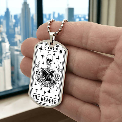 Tarot Card Necklace | The Reader