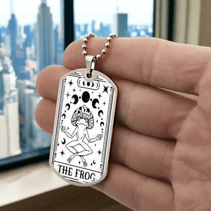 Tarot Card Necklace | The Frog