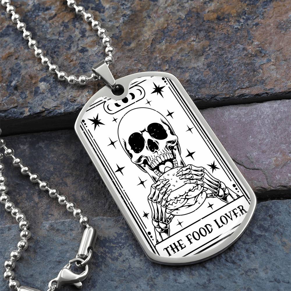 Tarot Card Necklace | The Food Lover