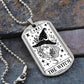 Tarot Card Necklace | The Witch